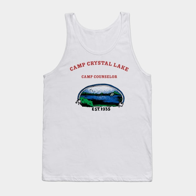 Camp Counselor Tank Top by Dark Planet Tees